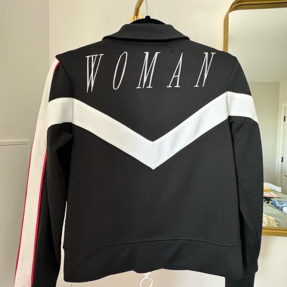 Off-White Black and White Varsity Jacket